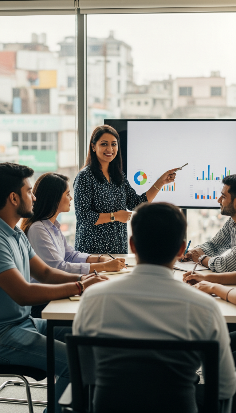 HR team guiding employee onboarding and workforce coordination in Bangladesh